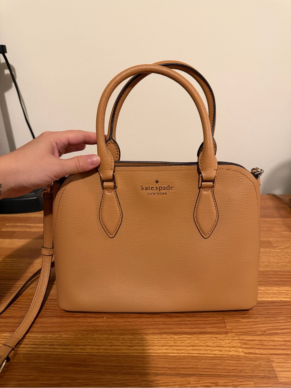 Kate Spade New York Darcy Satchel Top Handle Zip w/ Detachable Strap